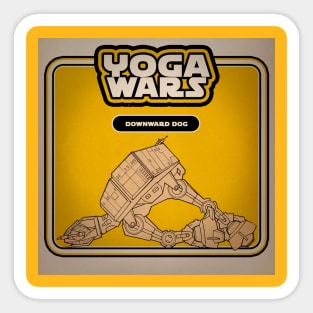 YOGA WARS Sticker